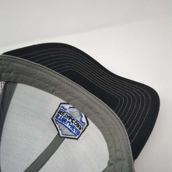 Steelhead Metal Corp. Snapback Trucker Hat Black One Size Mesh Back - Picture 8 of 10